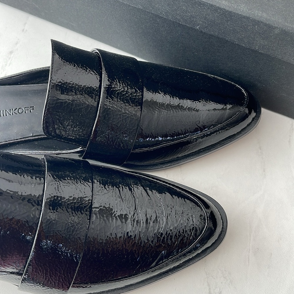 Rebecca Minkoff New Black Loafers Mules Multiple Size available - Picture 3 of 5